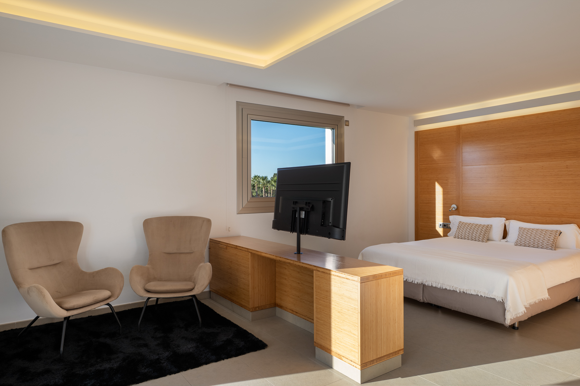 A villa bedroom