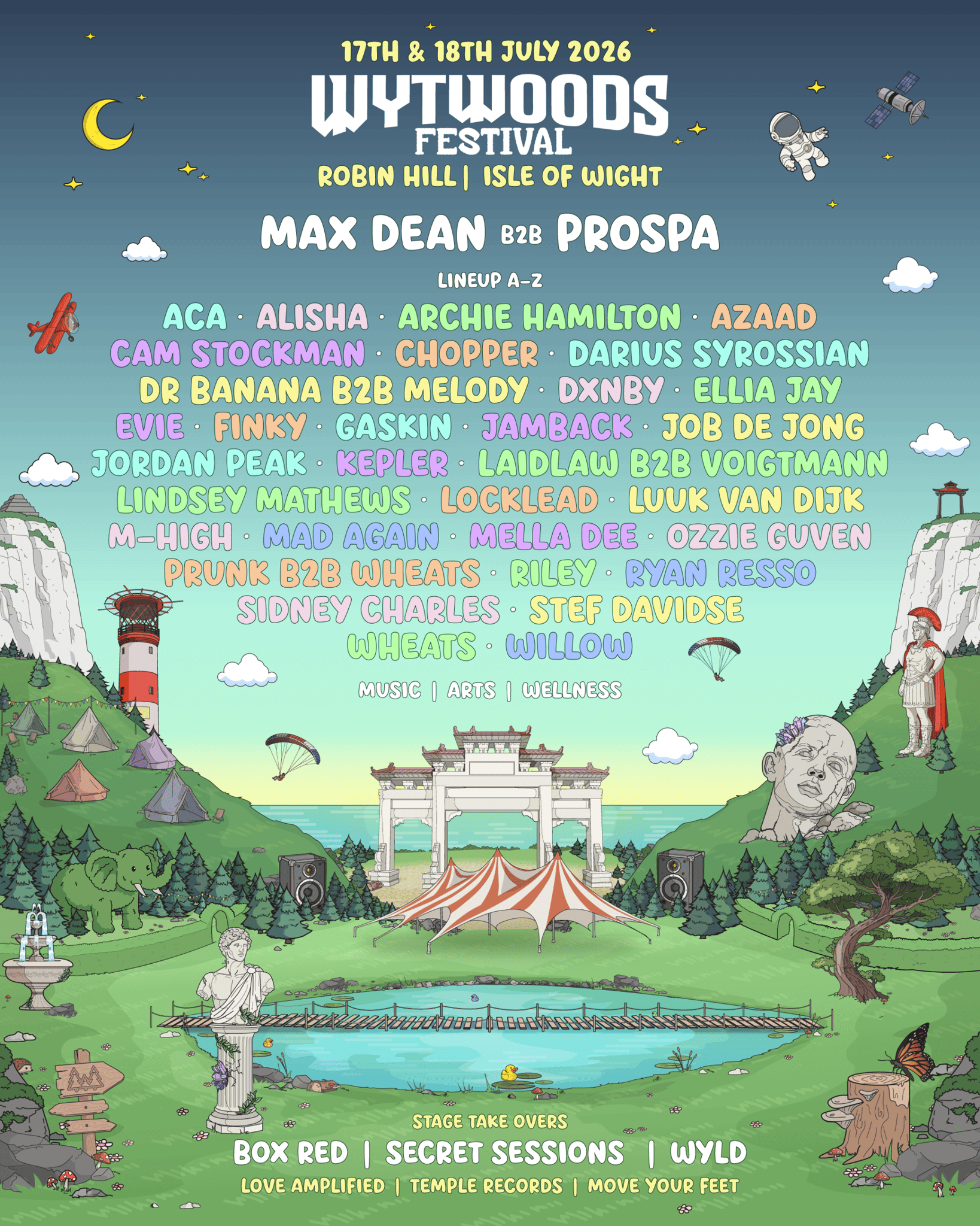 WYTWOODS Festival 2026 artwork
